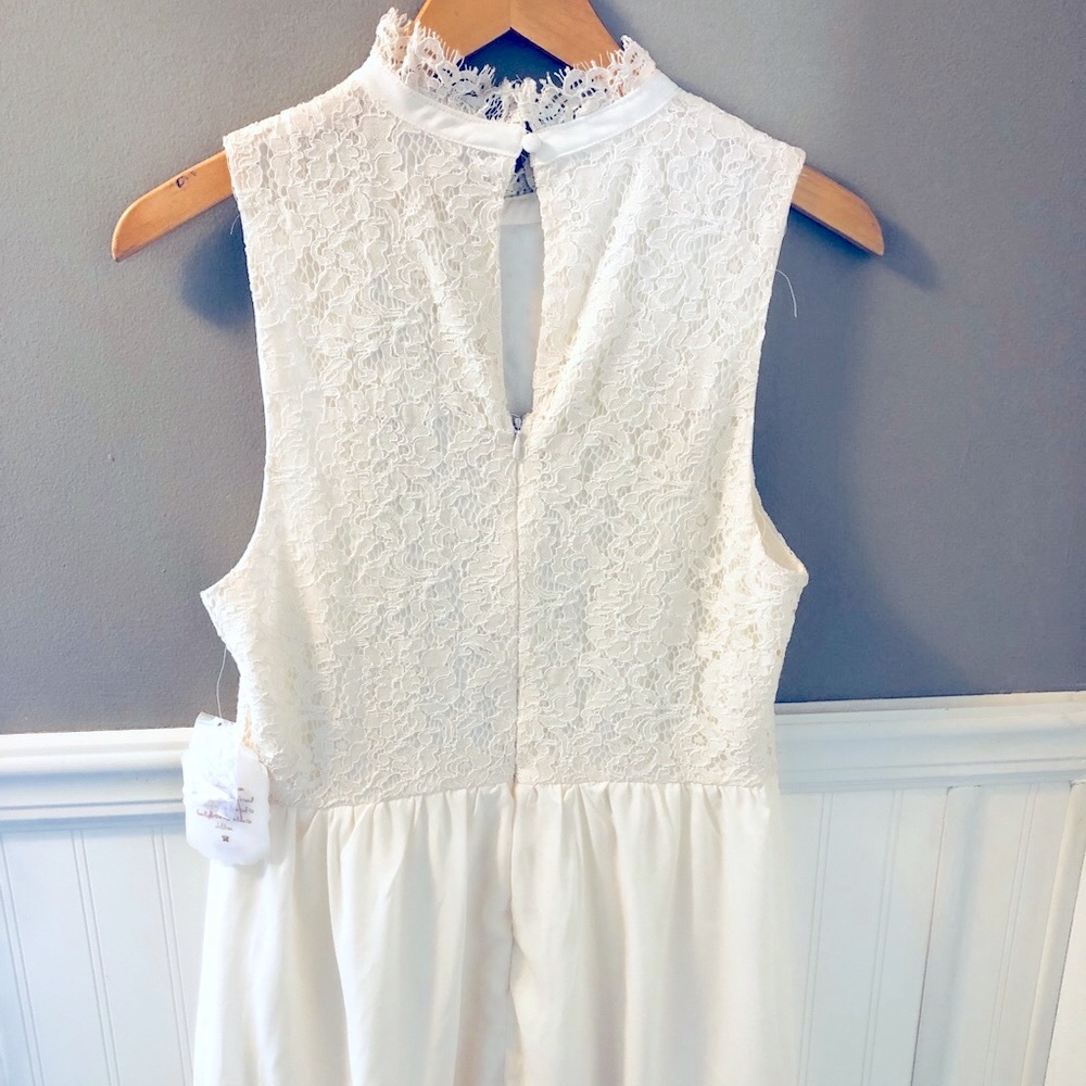 Party Dress Altar’d State Women’s Dress Size M Cream - Picture 6 of 6